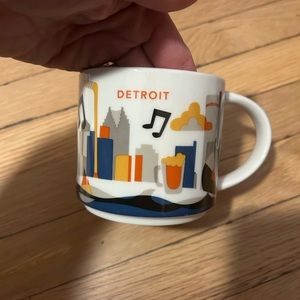 Detroit You Are Here Mug from Starbucks.